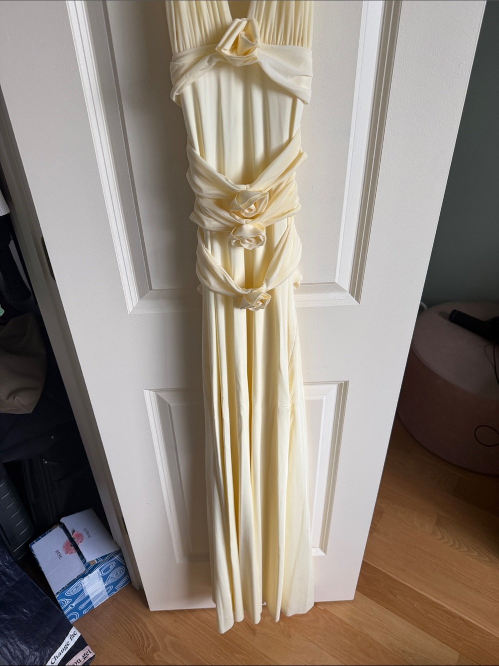 Villadiego dress in Vanilla Maygel Coronel - Picture 3 of 8